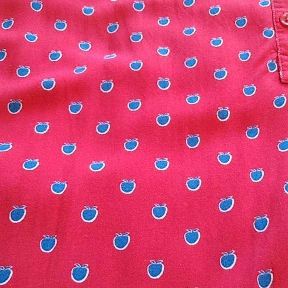 Beach Lunch Lounge Red Drop Waist Dress Size - Small - Picture 8 of 12